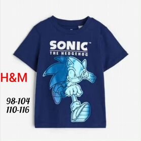 Футболка для мальчика hm sonic 98 104110 116