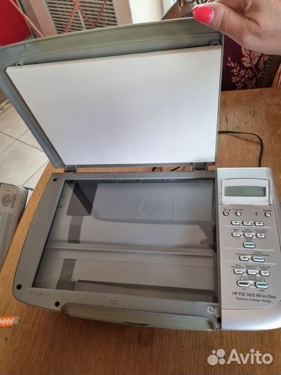 Принтер мфу струйное HP PSC 1613, цветн., A4