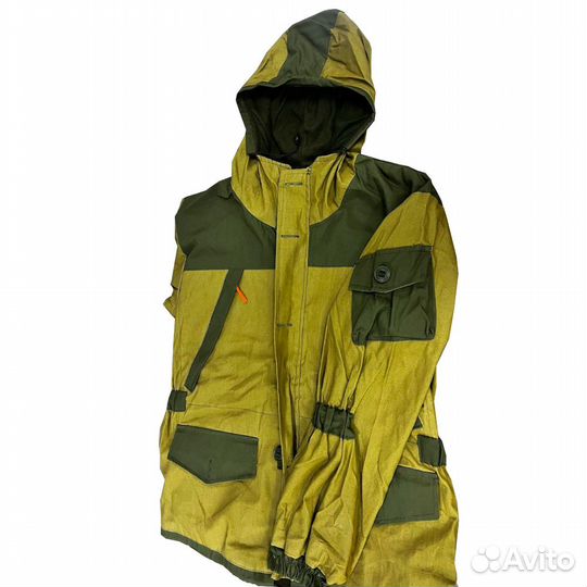 Костюм Горка осень на флисе хаки (ткань палатка)