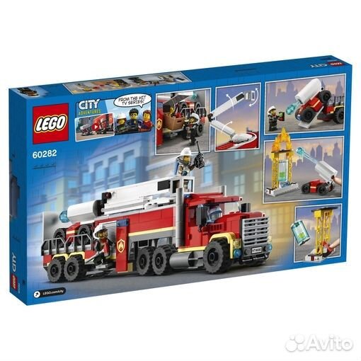 Lego City Fire 60282 Команда пожарных