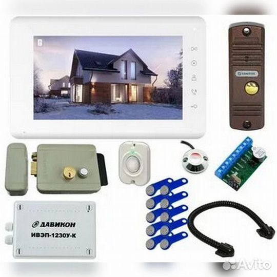 Комплект домофона для квартир