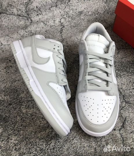 Nike dunk low grey fog оригинал