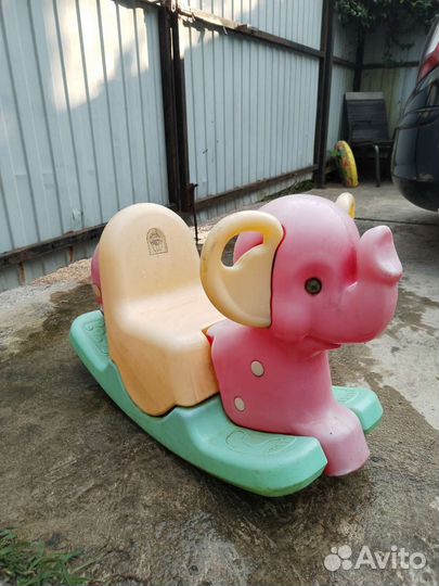 Качалка слон детская