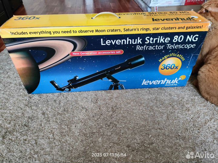 Телескоп Levenhuk Strike 80 NG