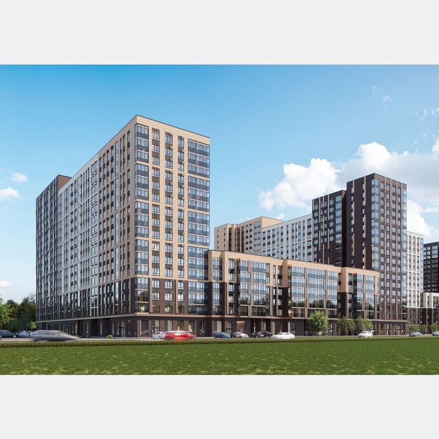 3-к. квартира, 72,4 м², 5/6 эт.