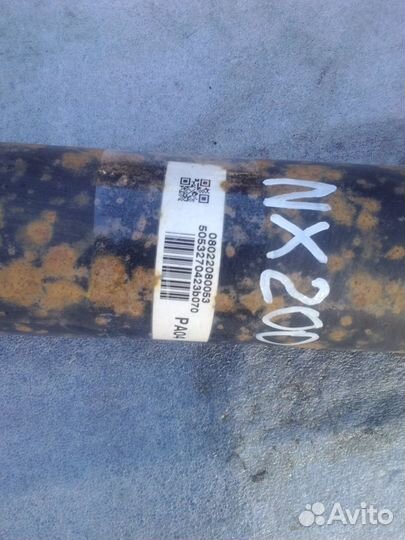 Кардан Lexus NX200t