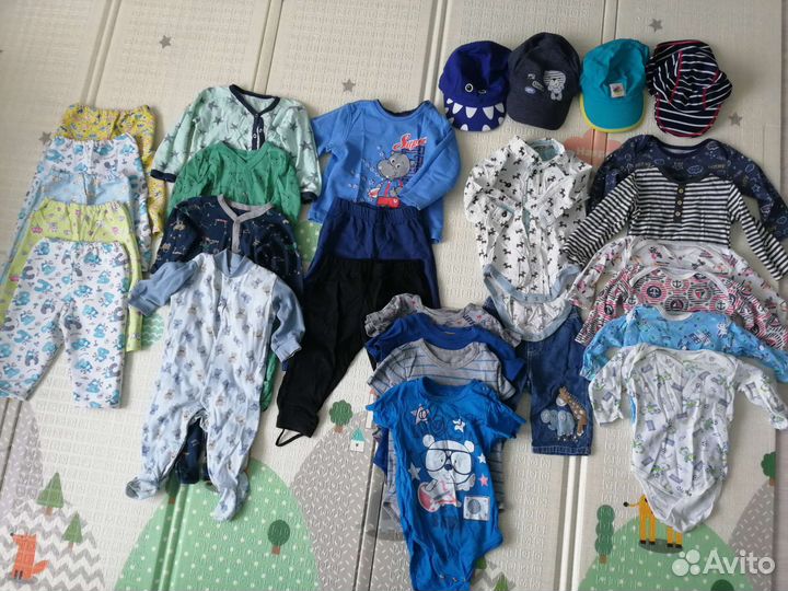 Пакет вещей для мальчика 74-80