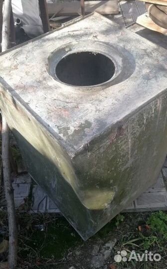 Бочка оцинкованная