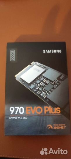 Ssd m2 nvme Samsung 970 Evo plus 500gb