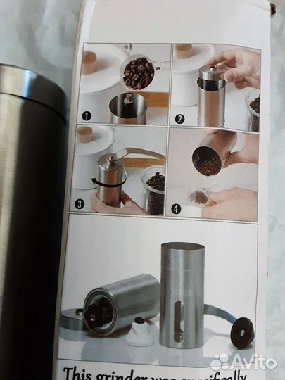 Кофемолка с Керамич.Жерновами походн.Ручная