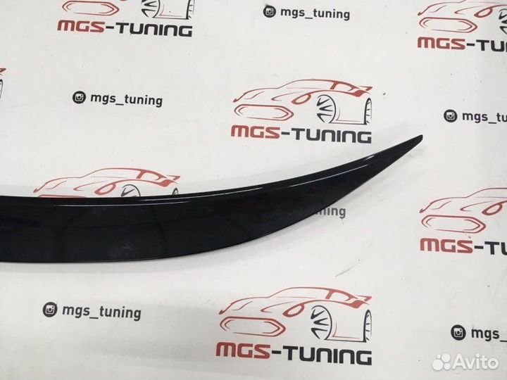 Спойлер черный M-Perfomance BMW 1 e82 (Тайвань)