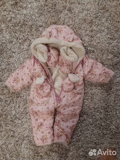 Веши пакетом на девочку до года