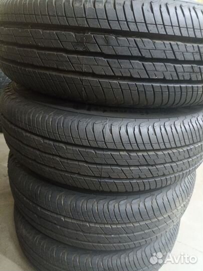 Колёса в сборе 195/75/R14, 6х205 диски+шины