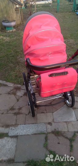 Коляска 2 в 1 для девочки