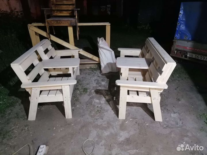 Скамья садовая лавка