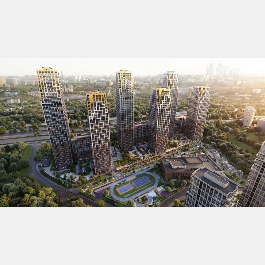 2-к. квартира, 61 м², 13/32 эт.