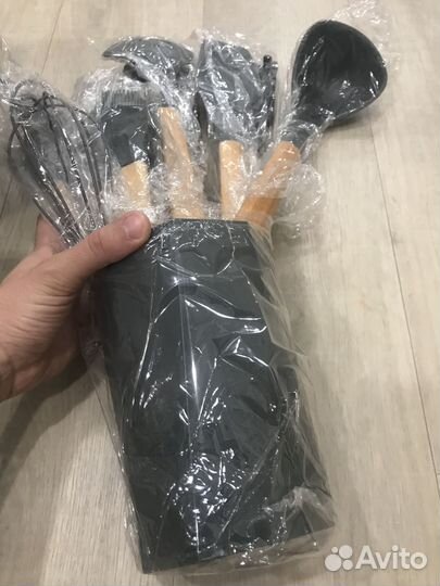 Набор силиконовой посуды новый