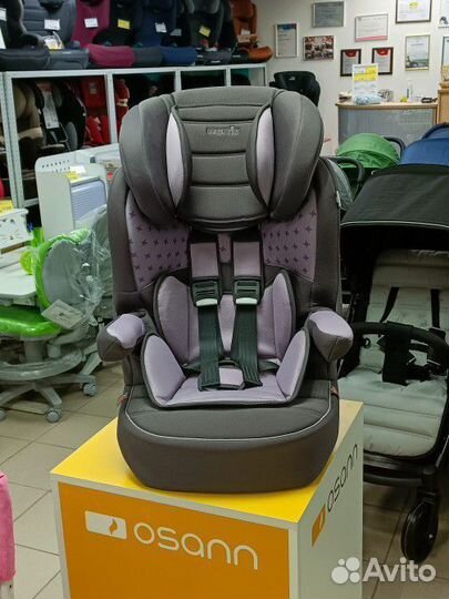 Автокресло 9-36кг Isofix, гр.1-2-3