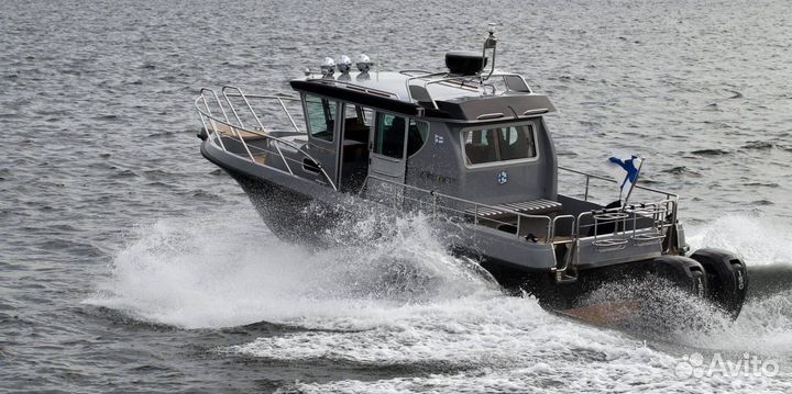 Nord Star 26 oв катер для подвесных двигателей