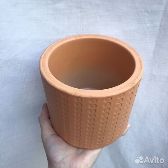 Кашпо керамическое