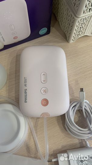 Молокоотсос avent электрический новый