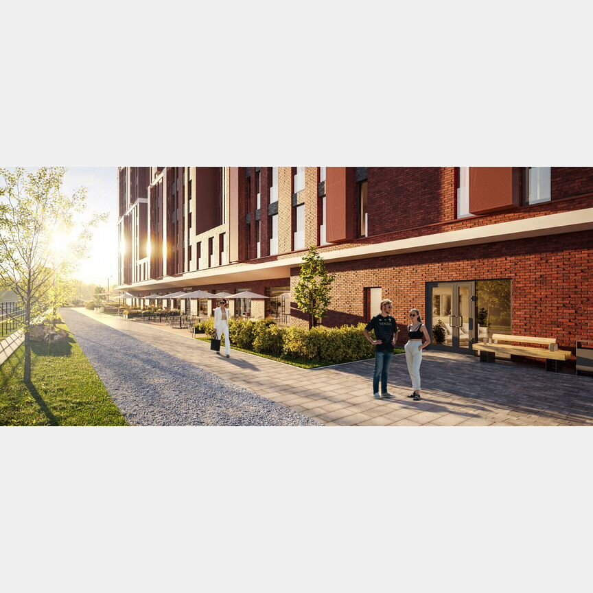 1-к. апартаменты, 39,5 м², 9/15 эт.