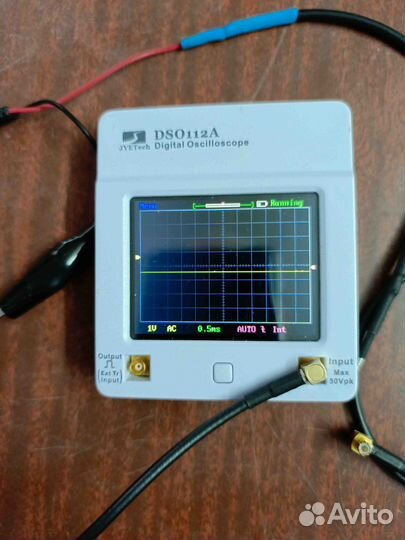 Портативный осциллограф с цветным тачскрин экраном