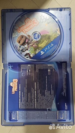 Диск Little big planet 3 ps4