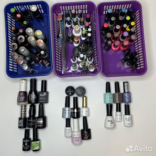 Гель-лаки, материалы для наращивания