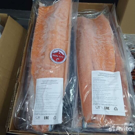 Филе Сёмги (Лосось атлантический) Премиум