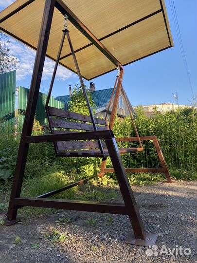 Садовые качели новые