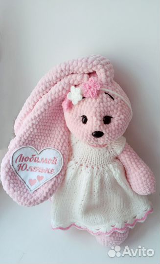 Декоративный кролик плюшевая зайка