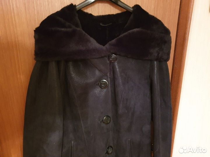 Дубленка женская, натуральный мех