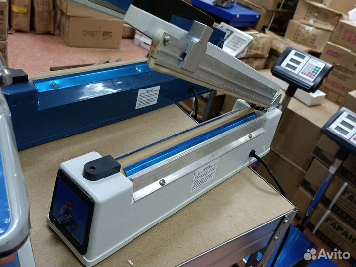 Запайщик пакетов с ножом. Новый