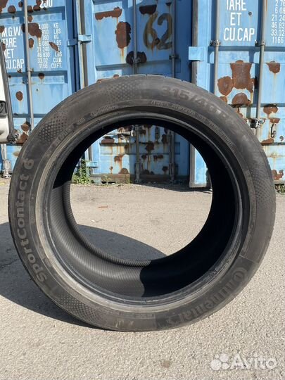 Continental ContiSportContact 6 275/45 R21 и 315/40 R21