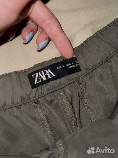 Штаны карго zara