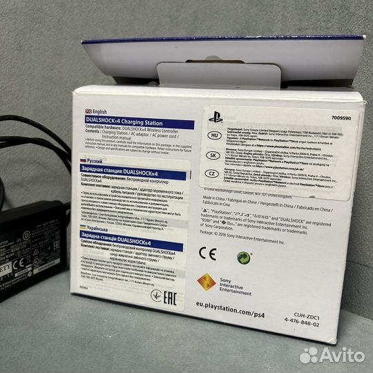 Зарядная станция для геймпадов sony ps4