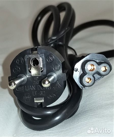 Новый Кабель Питания Webber IEC C5 3-pin 1.8м