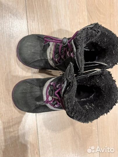 Зимние ботинки ecco 25