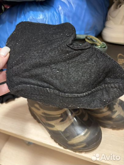 Сапоги резиновые 26р
