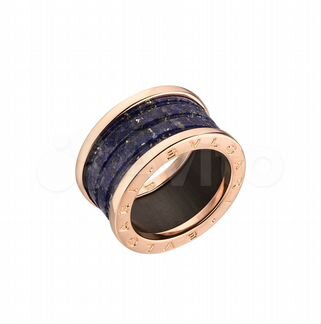 Кольцо Bvlgari B.Zero1 Blue Marble Rose Gold AN856