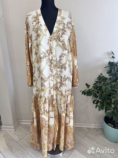 Платье длинное