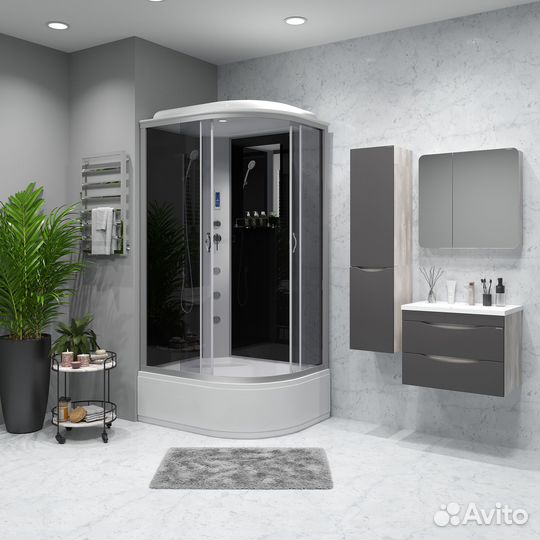 Душевая кабина Niagara Classic NG-2510-14LF (120х80х215)