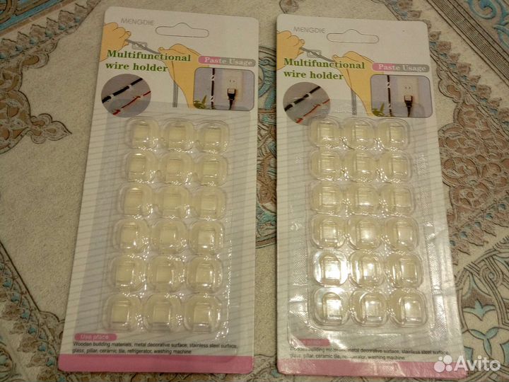 Держатели (клипсы) для гирлянд и проводов