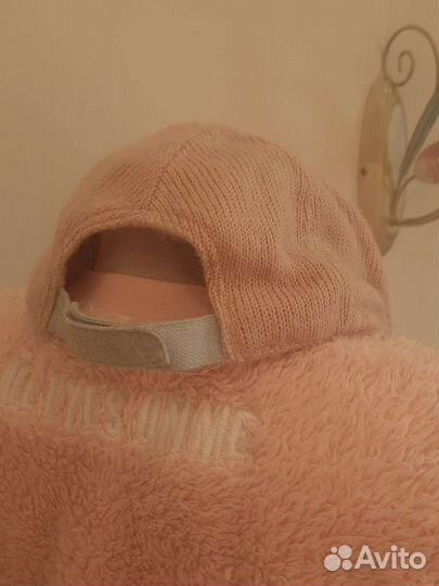 Кепка розовая