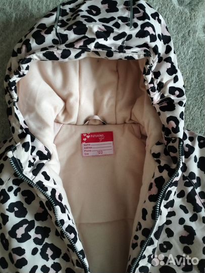 Зимний комбинезон для девочки 122