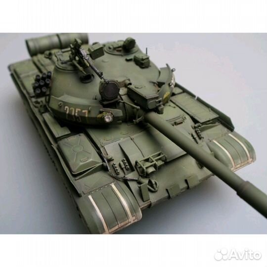 Т-62/62вdd совет танк,сборка Трубач код376/1554