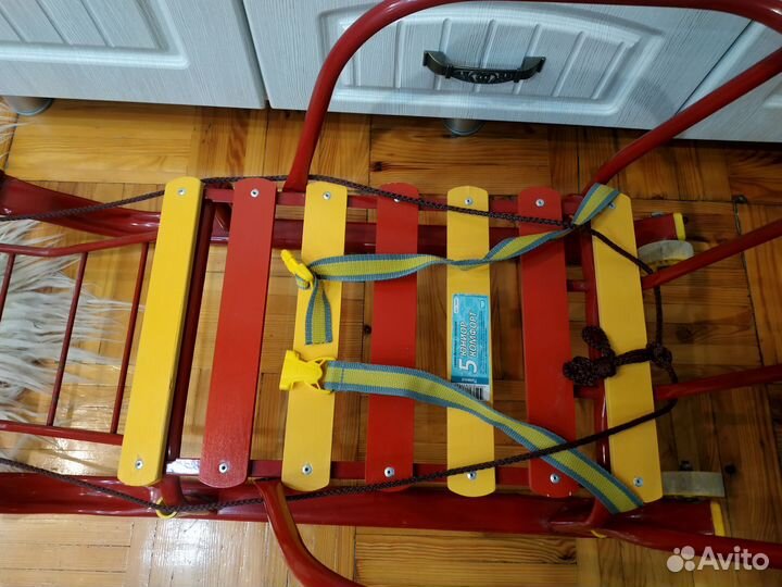 Санки детские с колесами Тимка 5