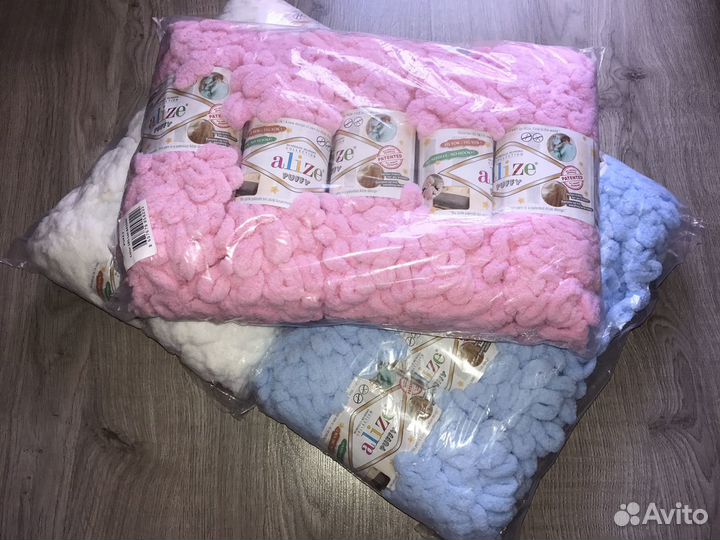 Пряжа alize puffy