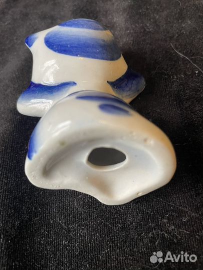 Кот фигурка гжель